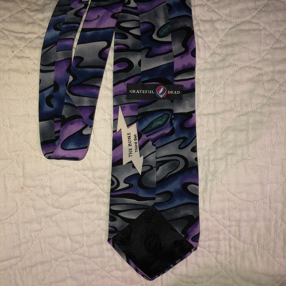 The Grateful Dead “The Zone” 100% Silk Necktie Tie; Collectible 3rd Set; Bands - Picture 7 of 10